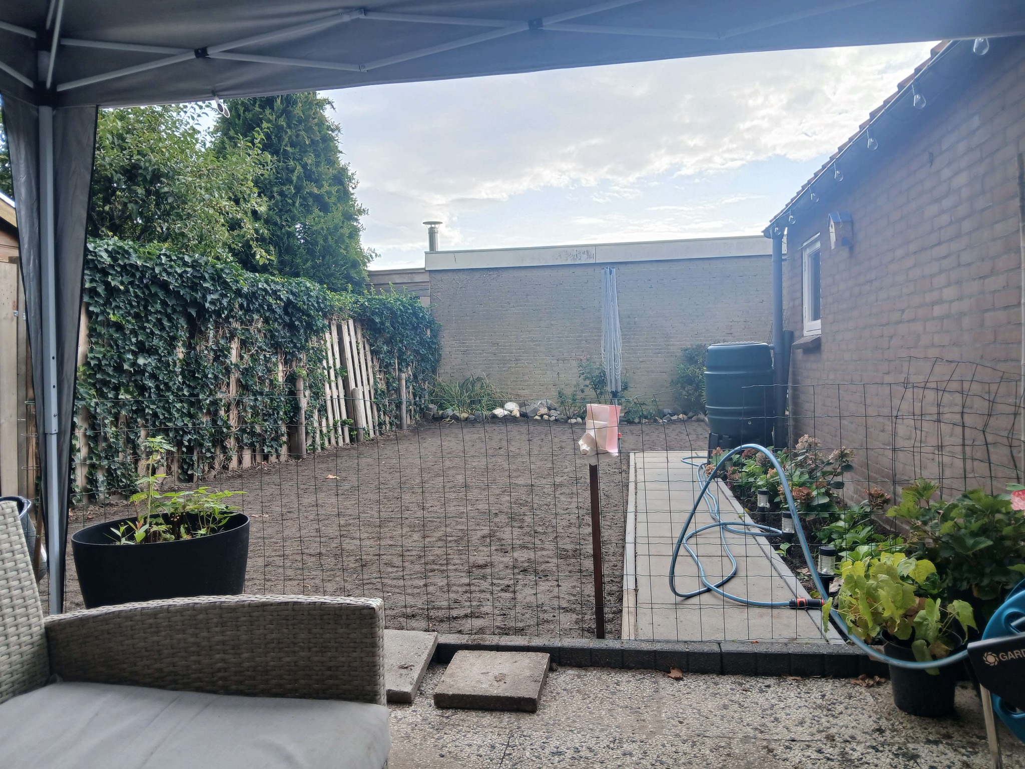 Geëgaliseerde tuin
